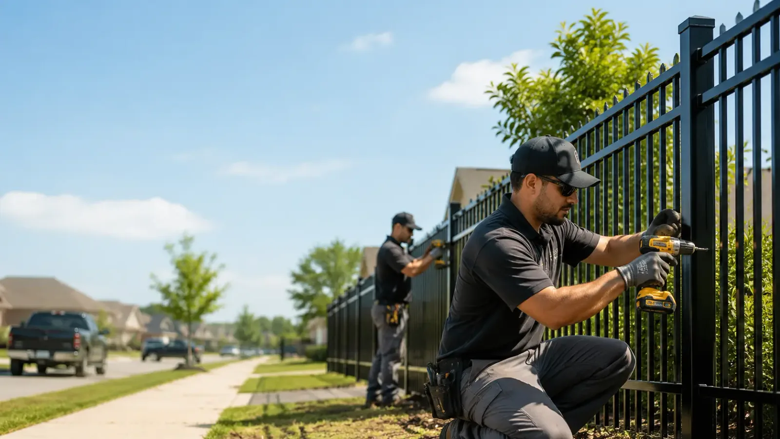 Metal Fence Installation in Farmville, NC